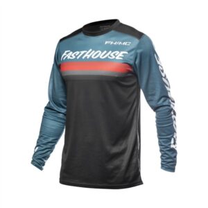 Youth Carbon Force LS Jersey, Teal - Y-X-Large