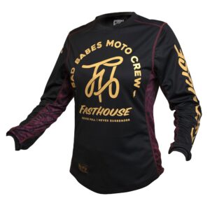 Womens Golden Script Jersey Black