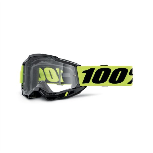 Accuri 2 OTG Goggle Neon Yellow - Clear Lens
