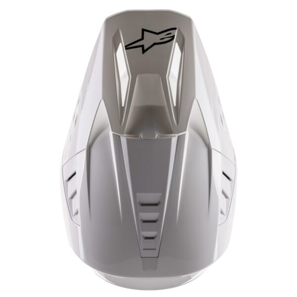 S-M5 Solid Helmet White Gloss