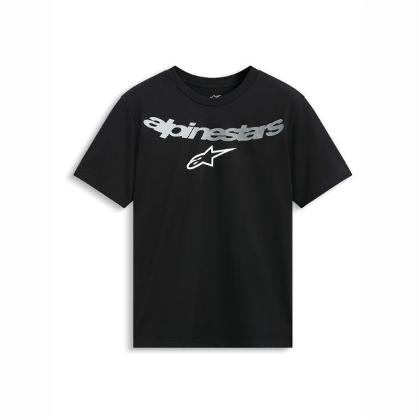 Collared CSF Tee Black