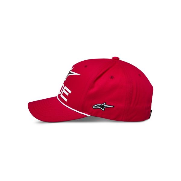 Ride Comp Snapback Hat Red/White/Black - One Size