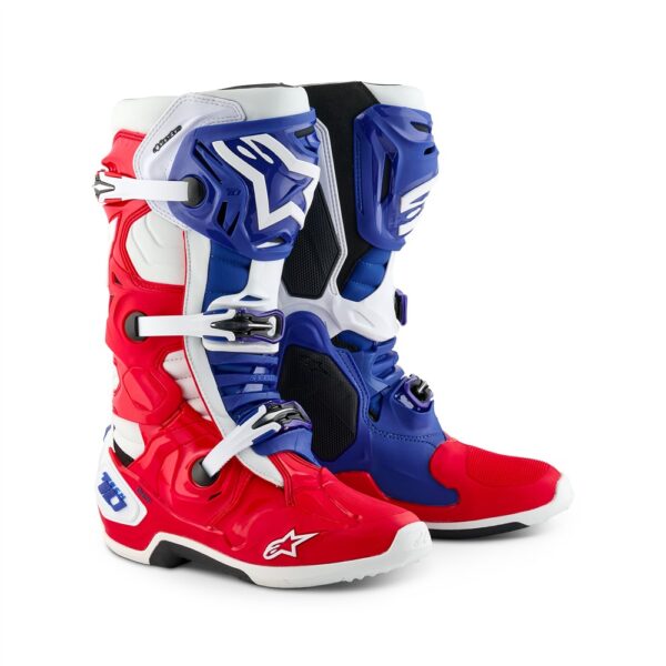 Tech-10 LE  Bud MX Boots Red