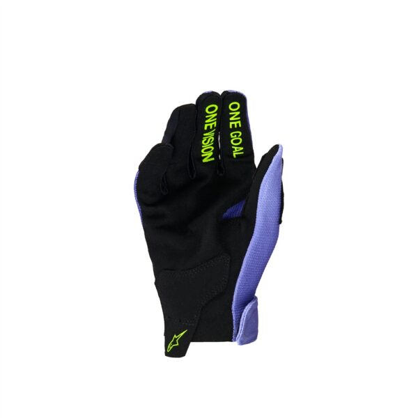 Youth Radar Gloves Purple/Yellow Fluoro