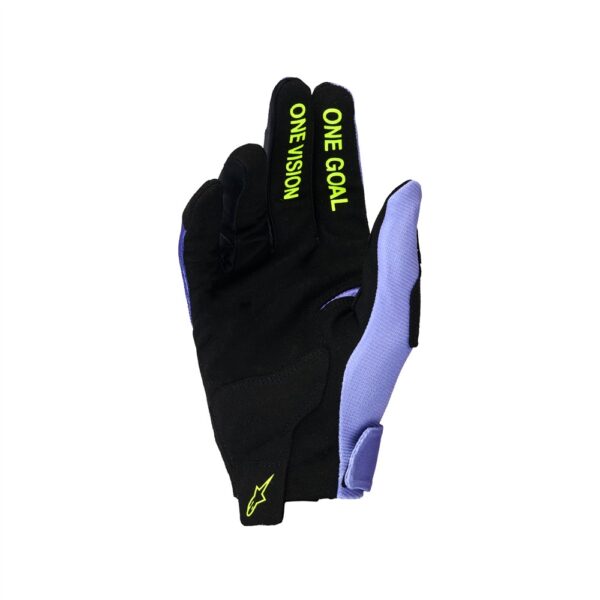 Radar Gloves Purple/Yellow Fluoro