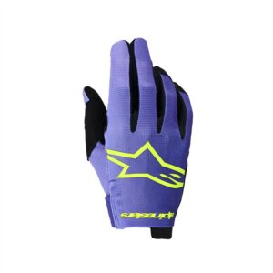 Radar Gloves Purple/Yellow Fluoro