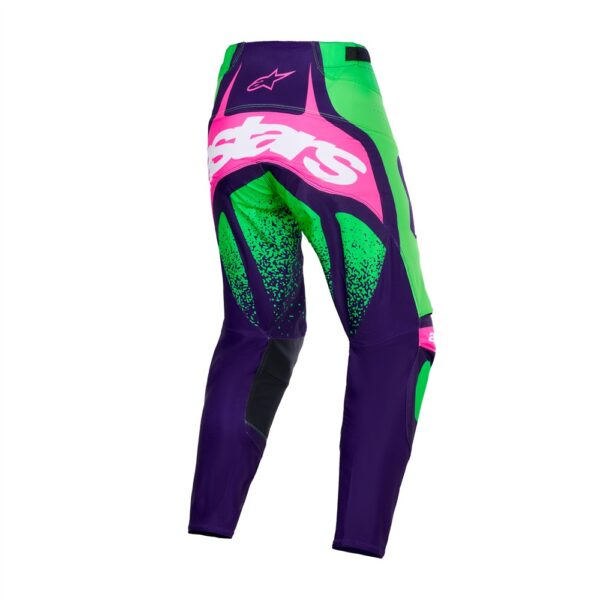 Techstar Nomur Pants Deep Purple/Green/Pink Fluoro