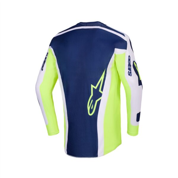 Racer Air Riway Jersey Light Gray/Yellow Fluoro/Blue