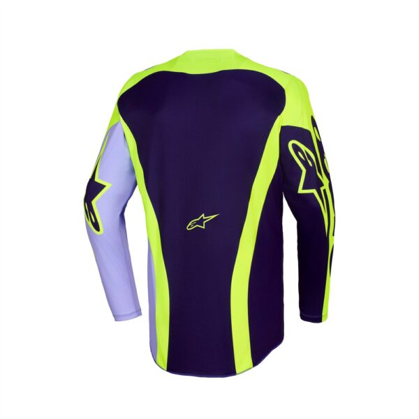 Racer Portl Jersey Purple/Yellow Fluoro