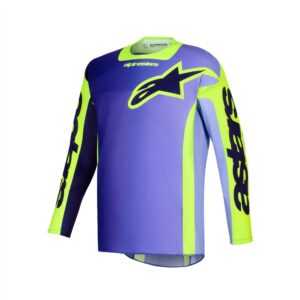 Racer Portl Jersey Purple/Yellow Fluoro
