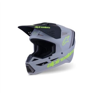 S-M3 Radium Helmet Gray/Black/Yellow Fluoro Matte