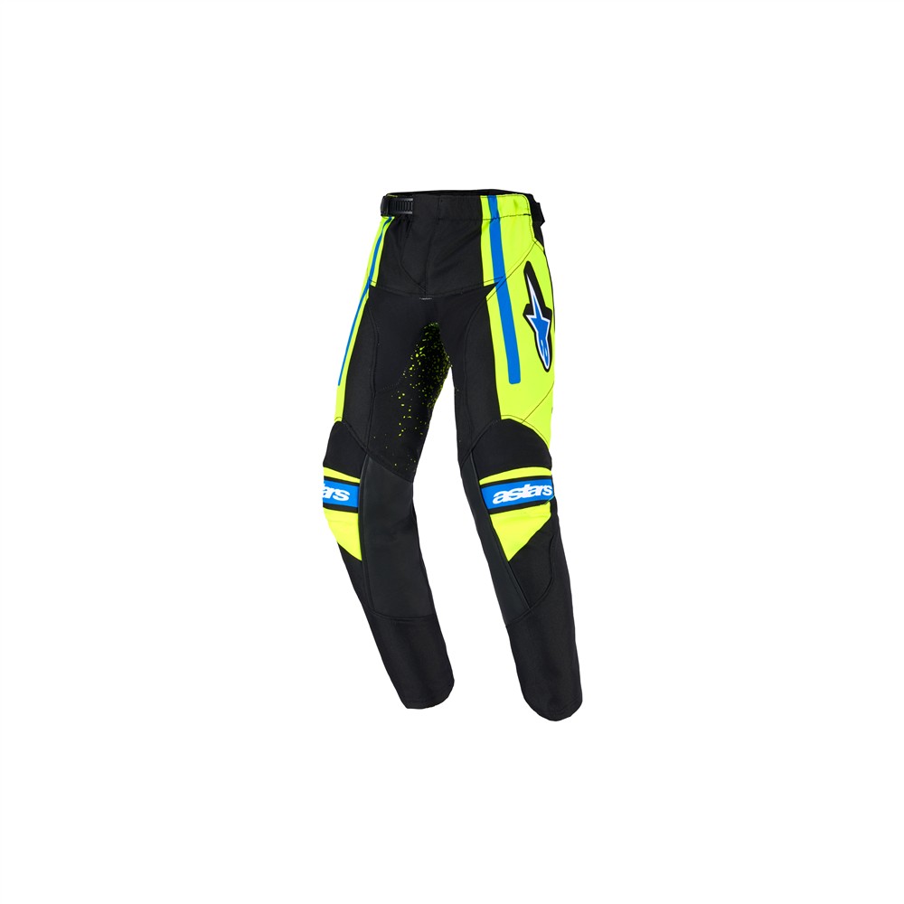 Kids Racer Nomur Pants Dark Navy/Yellow Fluoro/UCLA Blue