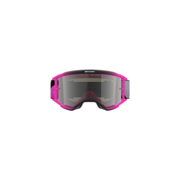Vision 5 Lahnd Goggle Iron/Pink Fluoro - Mirror Silver Lens