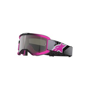 Vision 5 Lahnd Goggle Iron/Pink Fluoro - Mirror Silver Lens