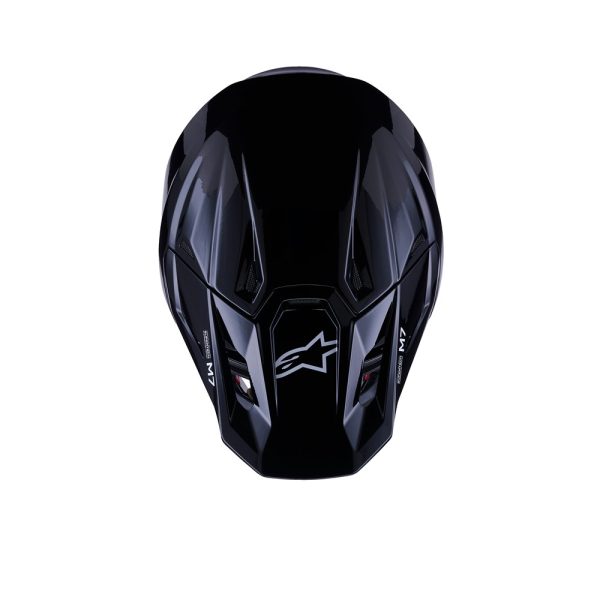 S-M7 Helmet Solid Gloss Black