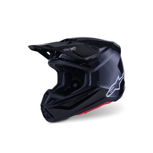 S-M7 Helmet Solid Gloss Black