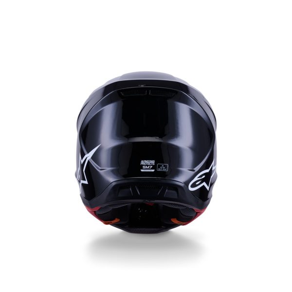 S-M7 Helmet Solid Gloss Black