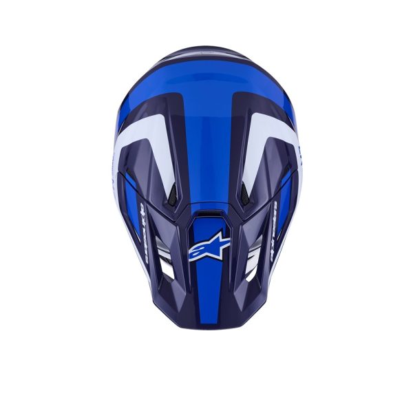 S-M7 Rise Helmet Blue/White Gloss