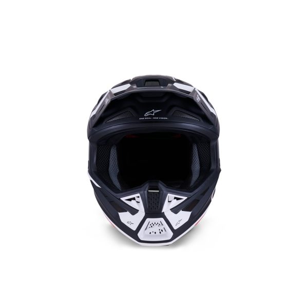 S-M7 Dasher Helmet Black/White Matte
