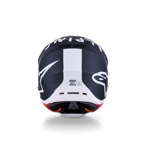 S-M7 Dasher Helmet Black/White Matte