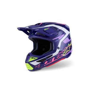 S-M7 Deed Helmet Purple/Pink Gloss