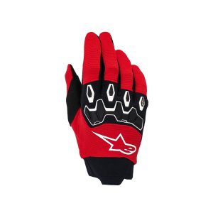 Full Bore v2 Gloves Bright Red/Black