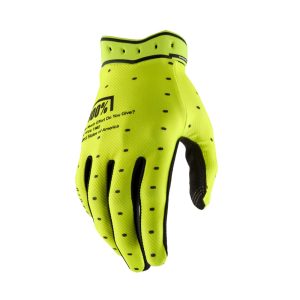 Ridefit Gloves Fluoro Yellow