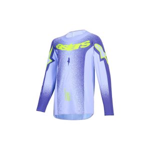 Youth Supertech Scenz Jersey Purple/Yellow Fluoro