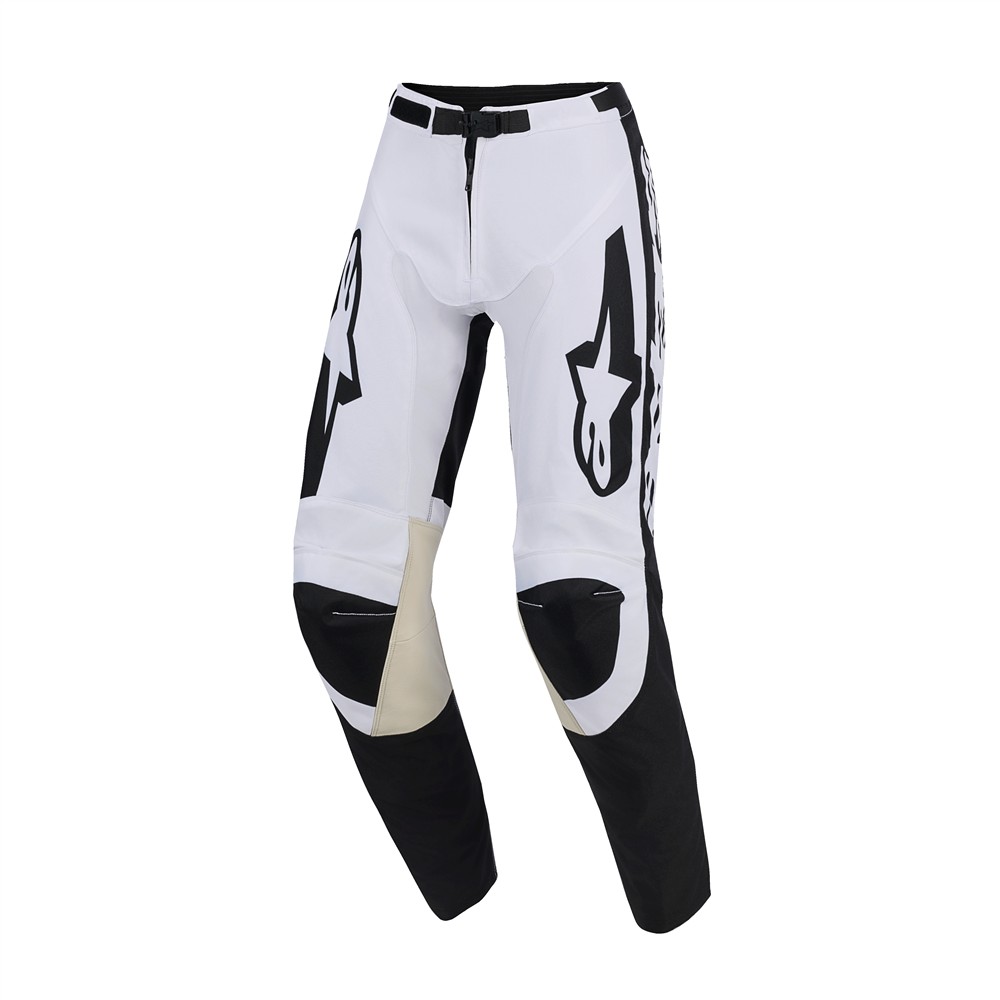 Racer Riway Pants White/Black