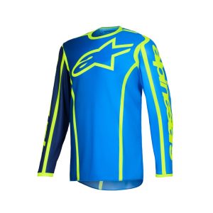 Fluid Apex Jersey Blue/Yellow Fluoro