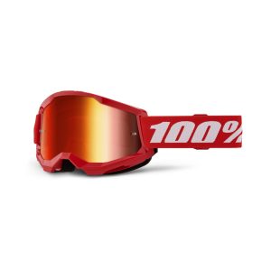 Strata 2 Goggle Red - Red Mirror Lens
