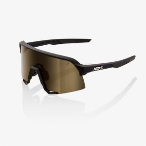 S3 Soft Tact Black - Soft Gold Mirror Lens