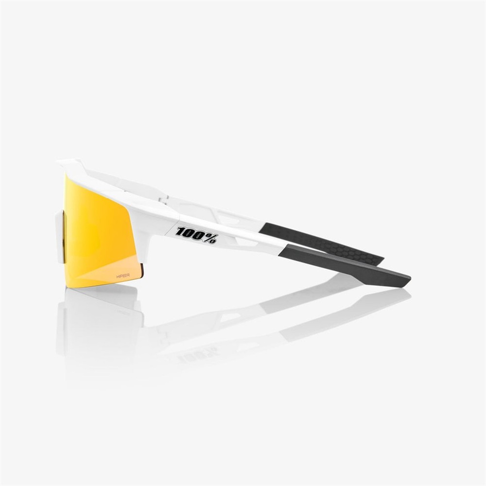 Speedcraft SL Soft Tact Off White - HiPER Red Mirror Lens