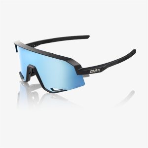Slendale Matte Black - HiPER Blue Mirror Lens