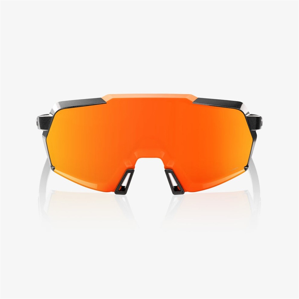 Korbin Gloss Metallic Black - HiPER Red Mirror Lens