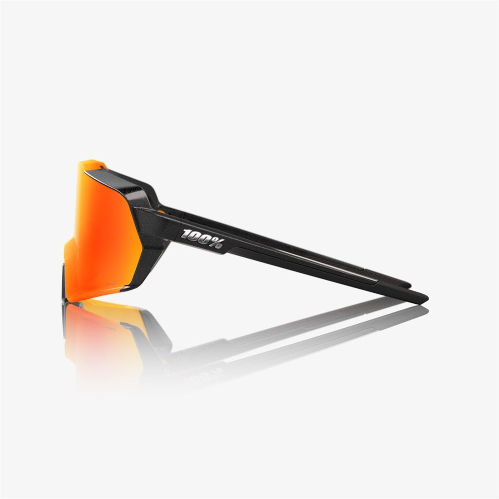 Korbin Gloss Metallic Black - HiPER Red Mirror Lens