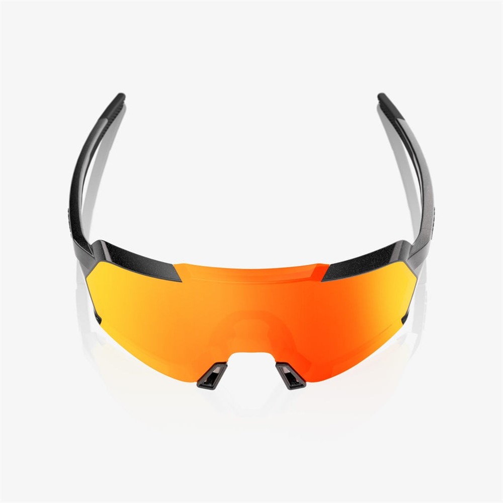 Korbin Gloss Metallic Black - HiPER Red Mirror Lens