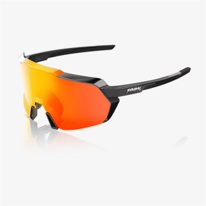Korbin Gloss Metallic Black - HiPER Red Mirror Lens