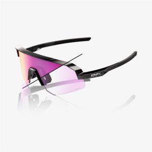 Slendale SL Gloss Black - Purple Flash Mirror Photochromic Lens