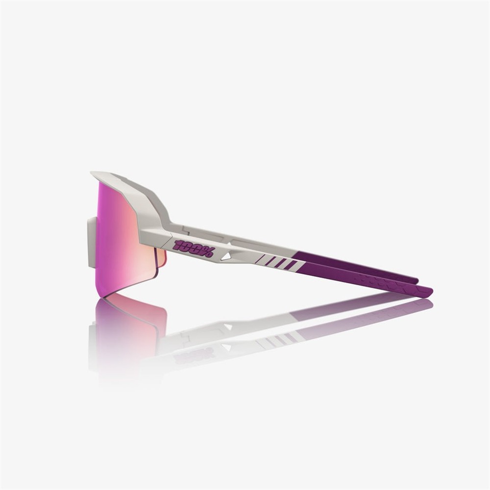 Slendale SL Matte Chalk - Purple Mirror Lens