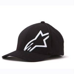 Corp Shift 2 Curved Brim Hat Black/White
