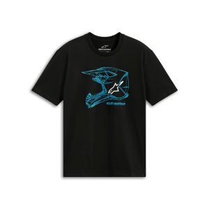 MX Helmet CSF Tee Black/Blue