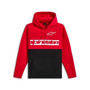 Parallel Hoodie Red/Black