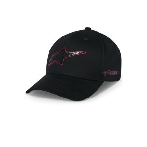 Carbon Fibre Snapback Hat Black - One Size