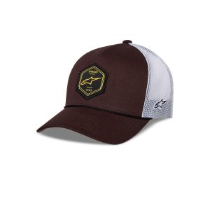 Hexeon Trucker Hat Brown/White - One Size