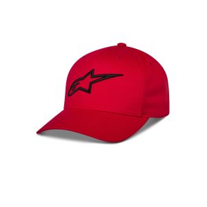 Ageless Snapback Hat Red/Black - One Size