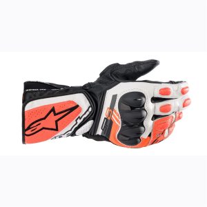 SP-8 v3 Gloves Black/White/Red Fluoro