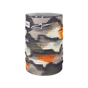 Buff Nazca Neck Tube Gray Camo/Orange Fluoro - One Size