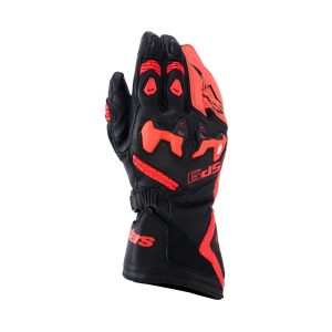 SP-9 Gloves Black/Red Fluoro