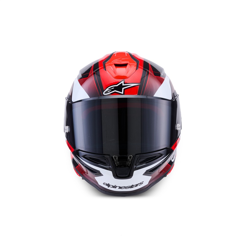 Supertech R7 Helmet Kinetis Black/Red/White Gloss